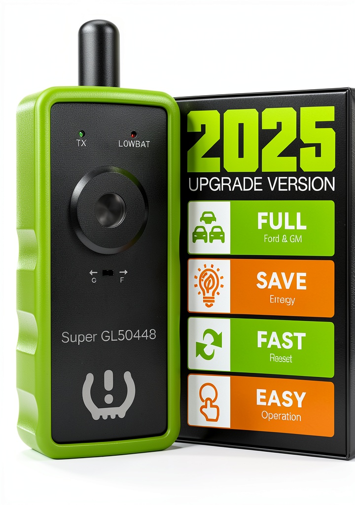 VXDAS TPMS relearn tool for GM Ford vehicles