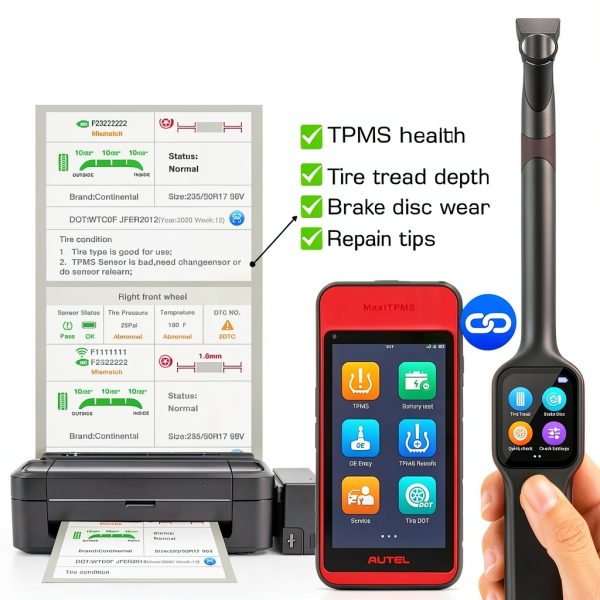 Autel TBE200E TPMS Scanner for Cars-5