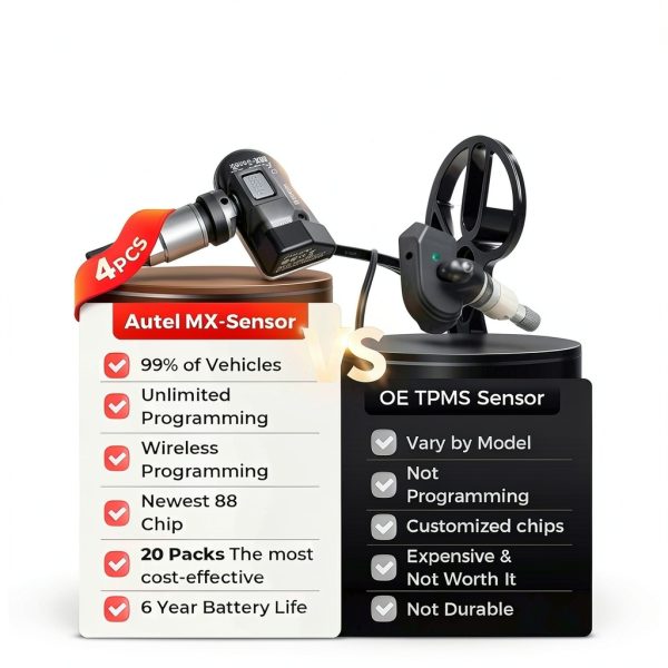 Autel 4-in-1 TPMS Sensor for Automotive-7
