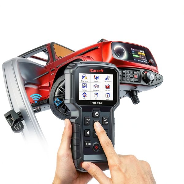 iCarsoft TPMS V800 Kit 4 Sensors Diagnostic Tool-2