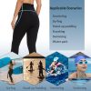Lemorecn Green/line Wetsuit Pants for Women-5