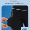 Lemorecn Green/line Wetsuit Pants for Women-1