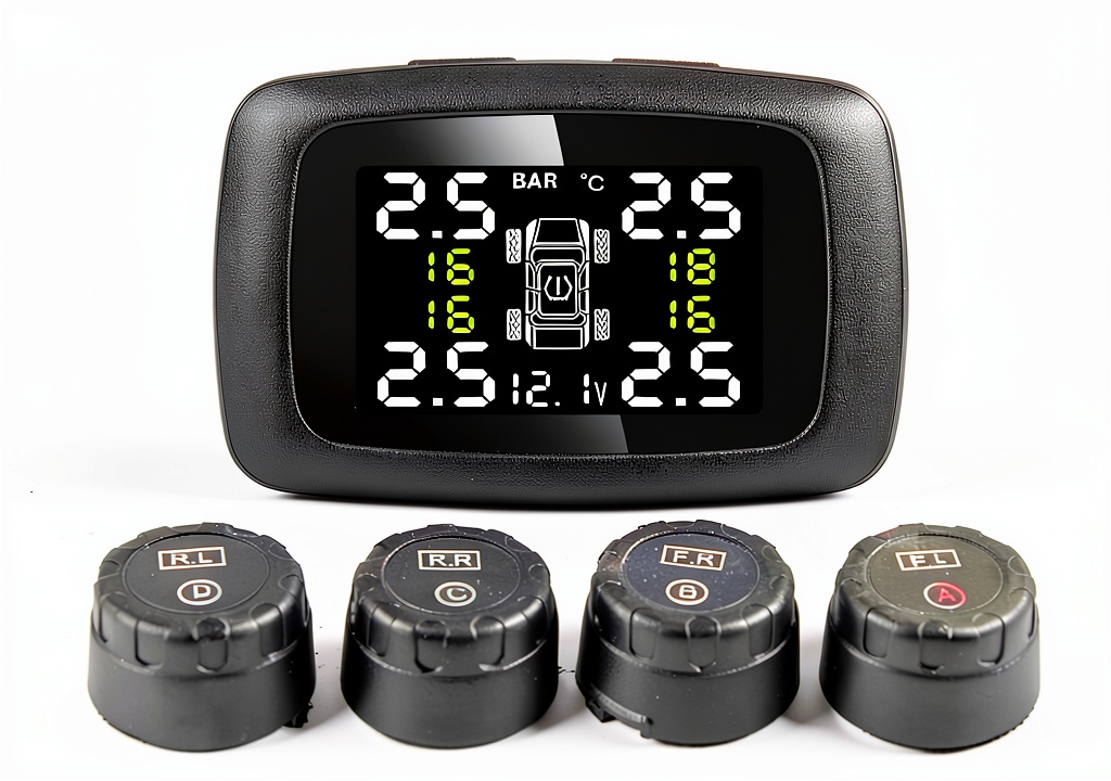 Uxsiya TPMS system on a car tire