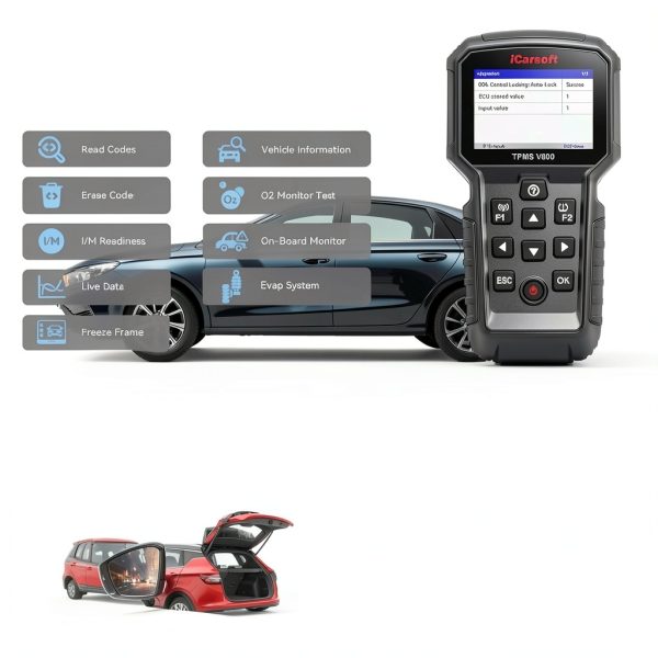 iCarsoft TPMS V800 Kit 4 Sensors Diagnostic Tool-4