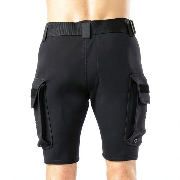 DIVE & SAIL Neoprene Wetsuit Shorts Black 3mm-4