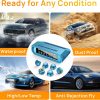 TPMS Tire Pressure Monitor EKNBKE 6 Sensors RV-06-4