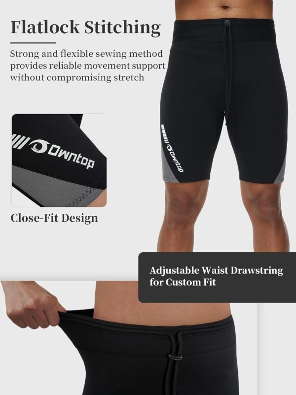 Owntop Womens Wetsuit Pants Neoprene Shorts-3