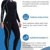 Lemorecn Green/line Wetsuit Pants for Women-2