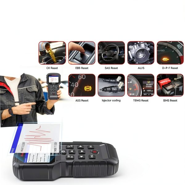 iCarsoft TPMS V800 Kit 4 Sensors Diagnostic Tool-6