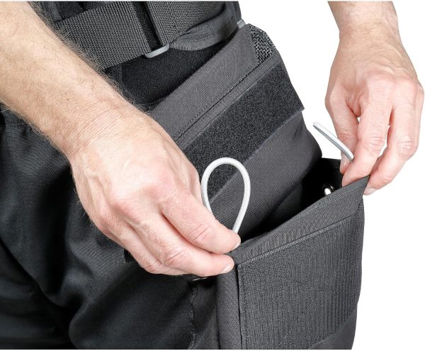 Mares Tek Pro Diving Shorts Black Silver Unisex-4