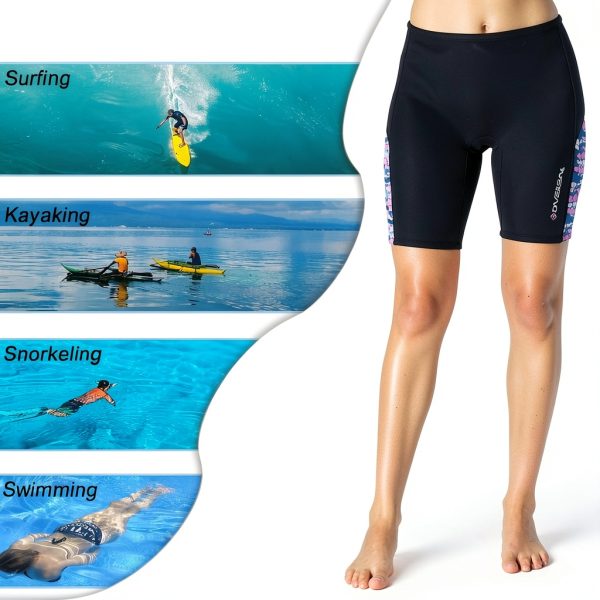 Skyone 2MM Neoprene Wetsuit Shorts Men Women-4