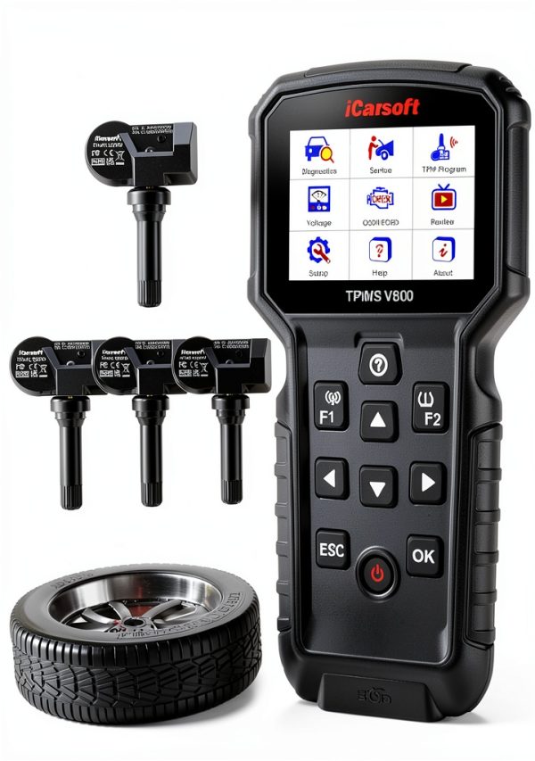 iCarsoft TPMS V800 Kit 4 Sensors Diagnostic Tool-0