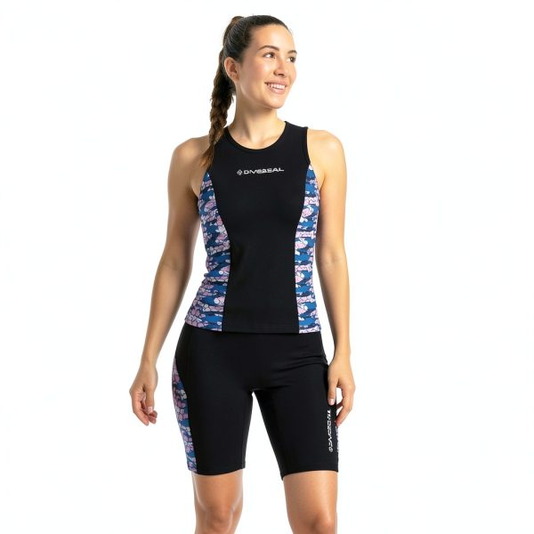 Skyone 2MM Neoprene Wetsuit Shorts Men Women-3