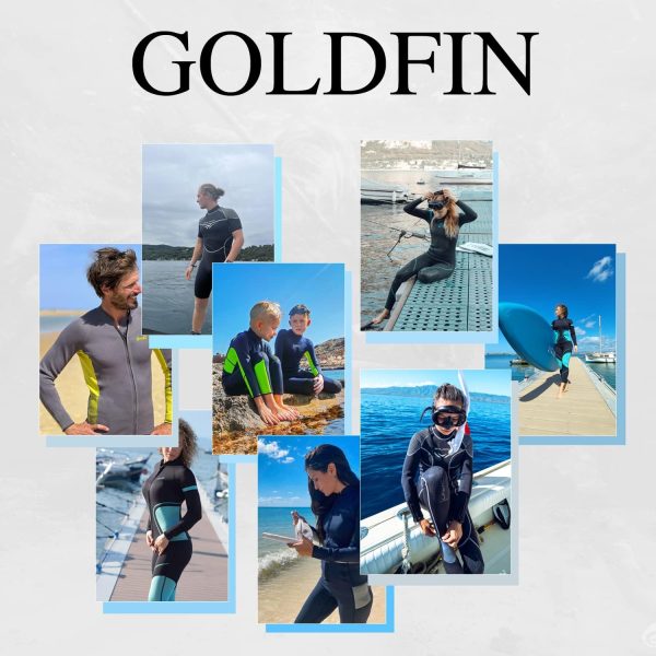GoldFin Men's Wetsuit Pants Neoprene Diving Kayaking-1