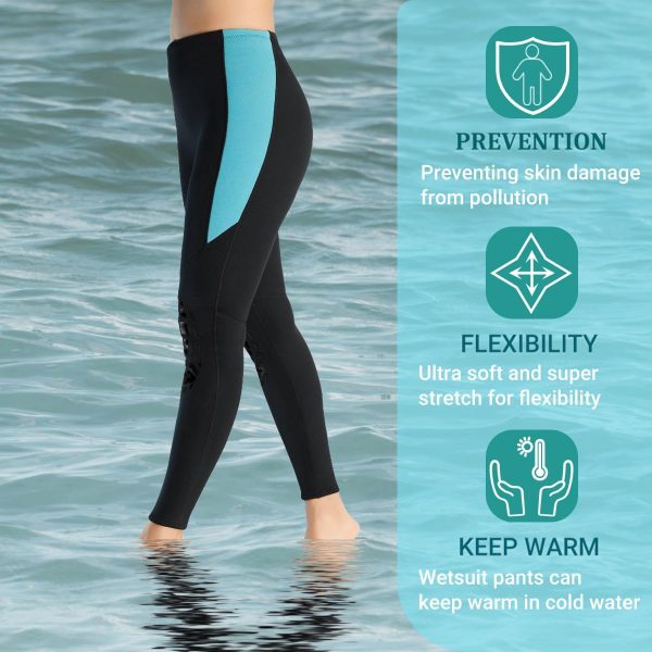 Women's Neoprene Wetsuit Pants by DIVE & SAIL-2