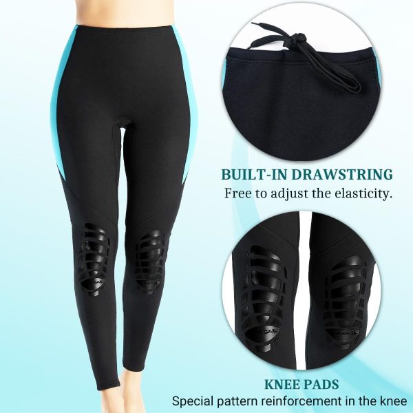 Women's Neoprene Wetsuit Pants by DIVE & SAIL-1