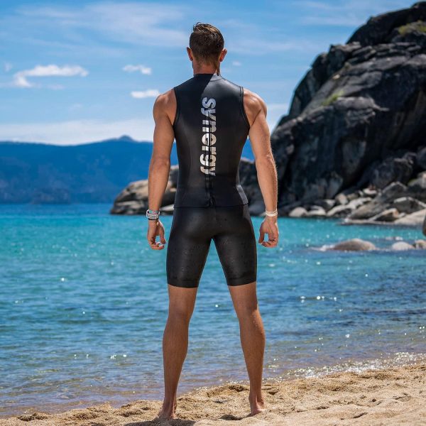Synergy Epicspeed Wetsuit Shorts Mens Black Neoprene-4