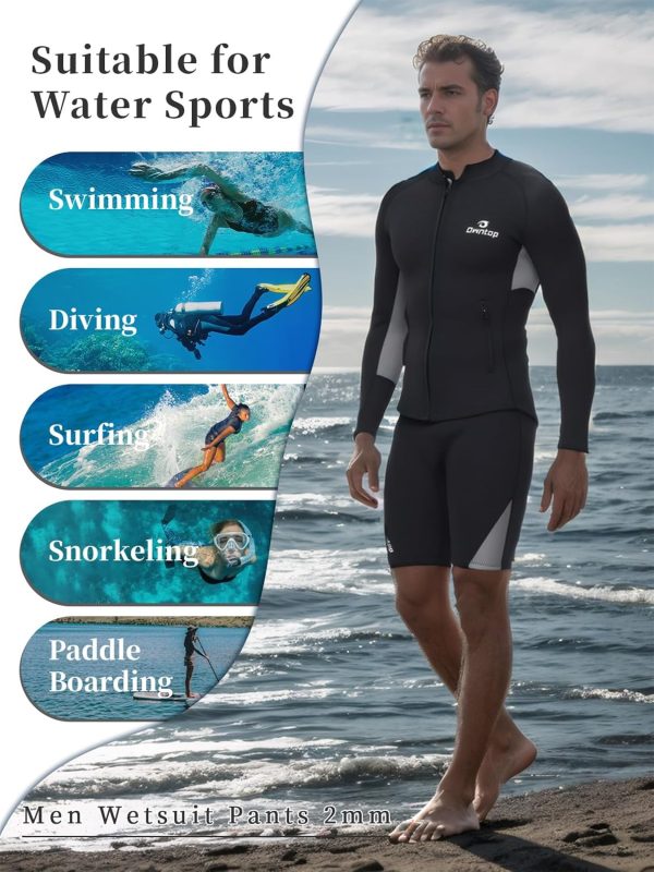 Owntop Womens Wetsuit Pants Neoprene Shorts-4