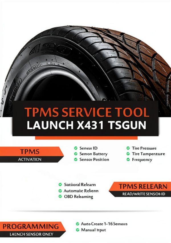 LAUNCH TPMS Tool for Automotive Professionals-1