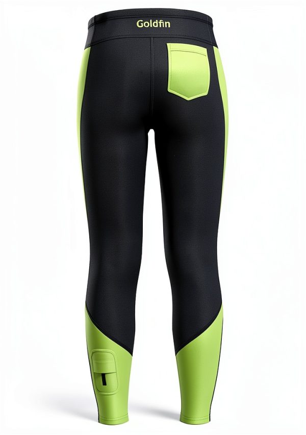 Kids Wetsuit Shorts GoldFin 2mm Neoprene Black-2