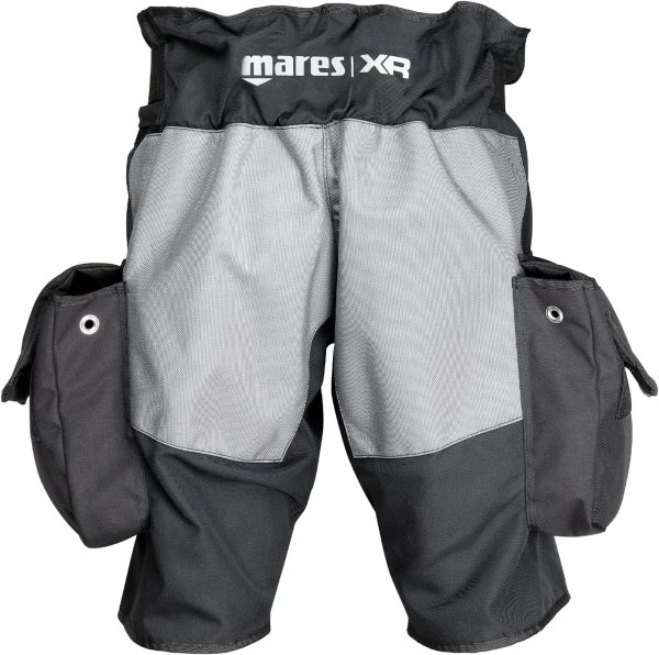 Mares Tek Pro Diving Shorts Black Silver Unisex-2