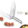 Knife Set, Astercook Kitchen Knife Set with Block, 15 Pcs Luxurious High Carbon German Stainless Steel Knives Set with Full Tang Ergonomic Handle, Dishwasher Safe Knife Block Set with Sharpening Rod-2